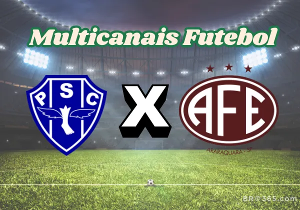 Multicanais Futebol: Onde assistir Paysandu x Ferroviária ao vivo hoje (30)