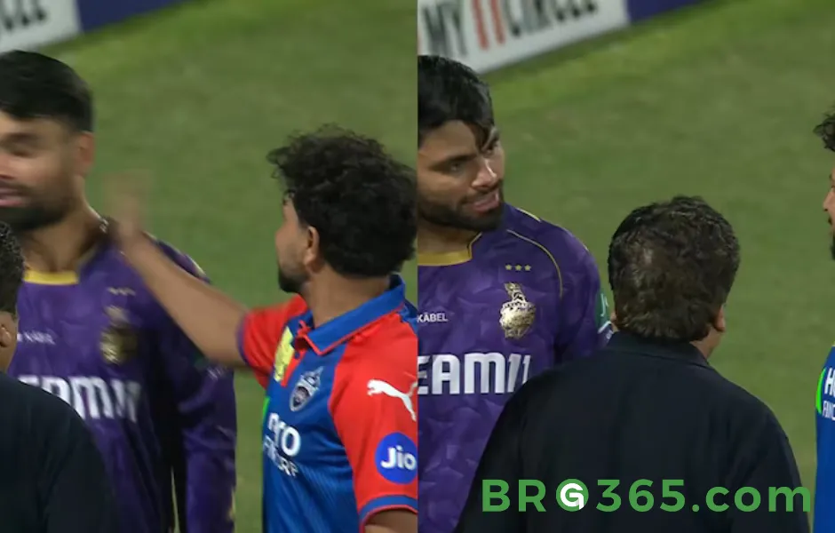 Kuldeep Yadav’s Controversial Slap Sparks Fury as DC Suffer Defeat to KKR
