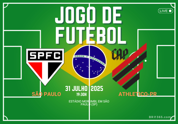 São Paulo x Athletico-PR hoje: onde assistir ao vivo, horário e escalações