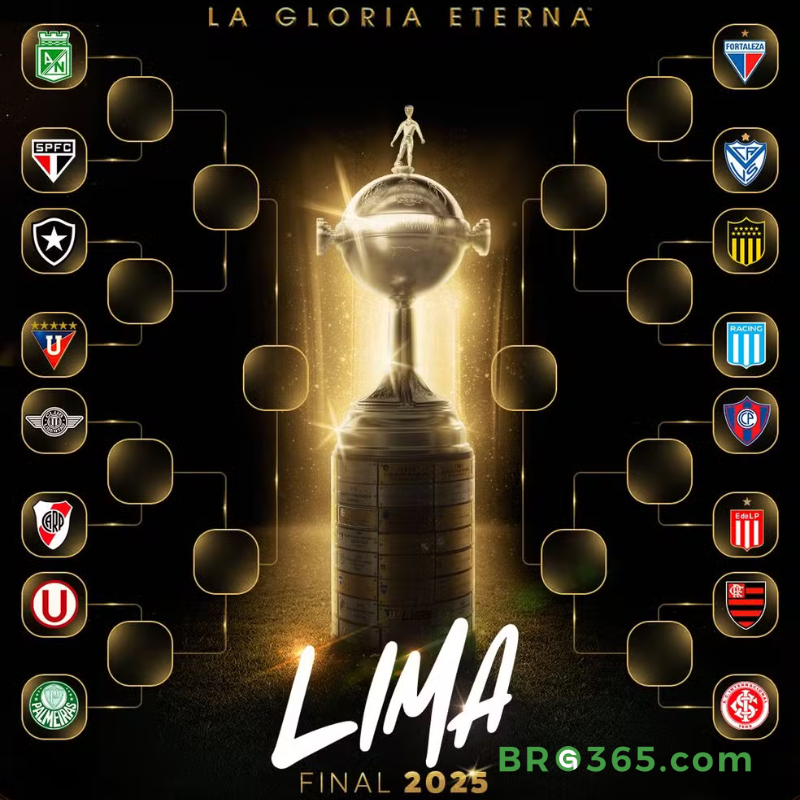 Libertadores 2025: confira os confrontos das oitavas e o caminho até a final