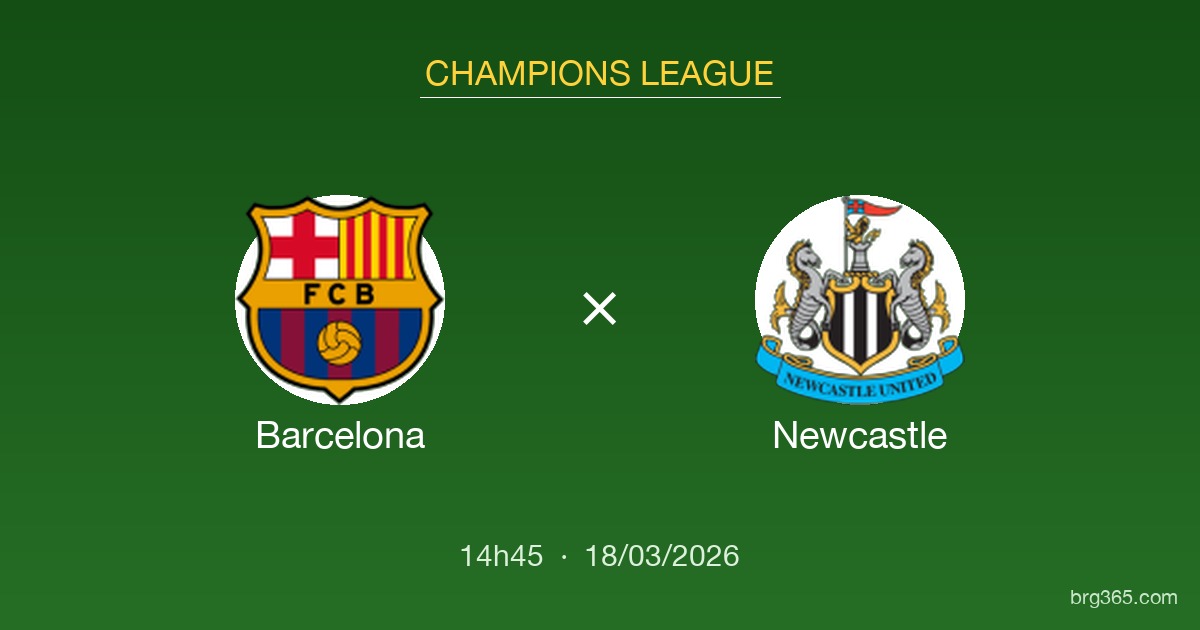 Barcelona x Newcastle: onde assistir ao vivo, horário e escalações — Champions League