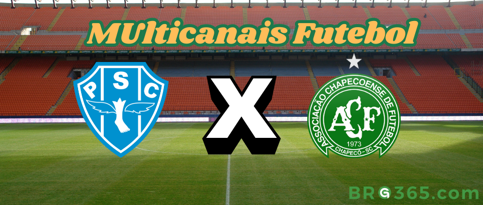 Multicanais Futebol: Onde assistir Paysandu x Chapecoense ao vivo, escalação e horário?