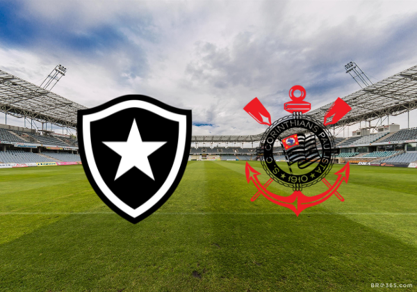 Botafogo x Corinthians: onde assistir, horário e escalações pelo Brasileirão