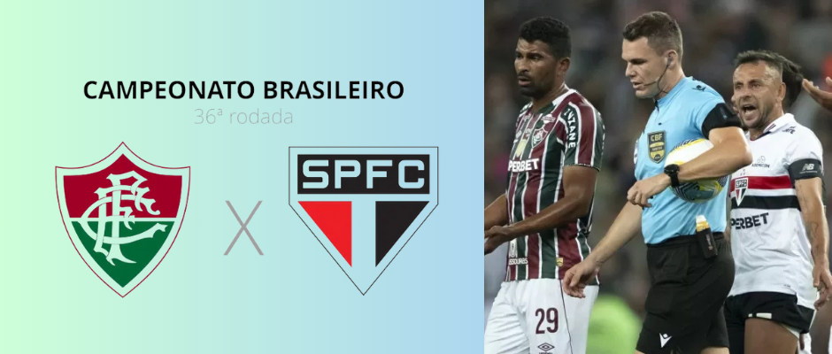 Unresolved controversy: Fluminense x São Paulo will be re-evaluated on Friday.