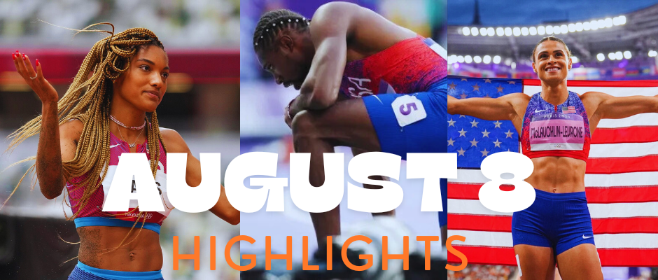 Destaques de 8 de Agosto: A Corajosa Medalha de Bronze de Lyles, Resultados Mistas da Equipe dos EUA e Mais